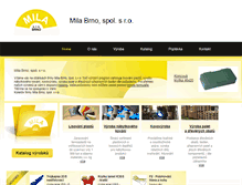 Tablet Screenshot of milabrno.cz